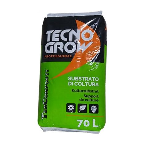 Tercomposti Substrato Tecno Grow Vegetal Radic PP - Confezione 70 Lt - (1/4)