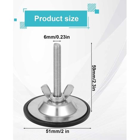 Copriforo per rubinetto nero, copriforo per rubinetto del lavello in acciaio inox da 5 cm, impermeabile, nero, per lavello da cucina, tappo per foro del rubinetto del lavello (1/4)