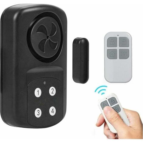 Allarme wireless per porte e finestre - Allarme antifurto per la casa Allarme antifurto - Impermeabile (IP 67) - 4 modalità 140 dB (1/5)