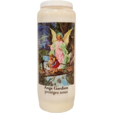 Bougie de prières Ange gardien - Neuvaine