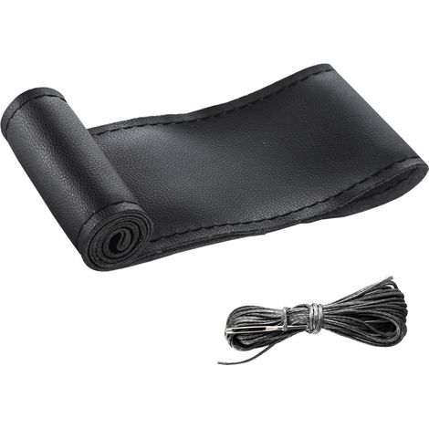 Lenkradabdeckung zum Selbernähen aus PU-Leder für 37-38cm Lenkräder (1/5)
