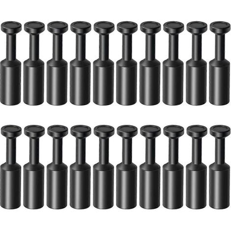 Lot de 20 Raccords à Connexion Rapide de 6 mm - JINFGERNE - Plastique Durable, Installation Facile pour Systèmes Pneumatiques (1/5)