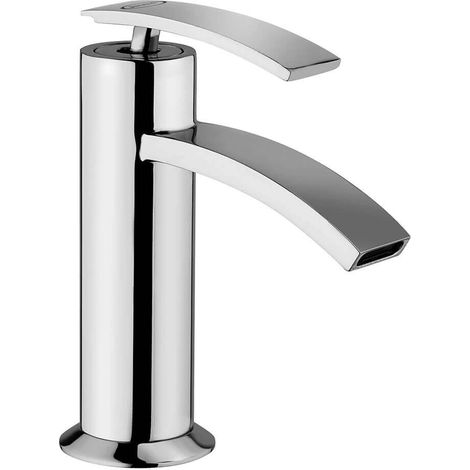Miscelatore lavabo Jacuzzi rubinetteria Ray ottone cromato (1/2)