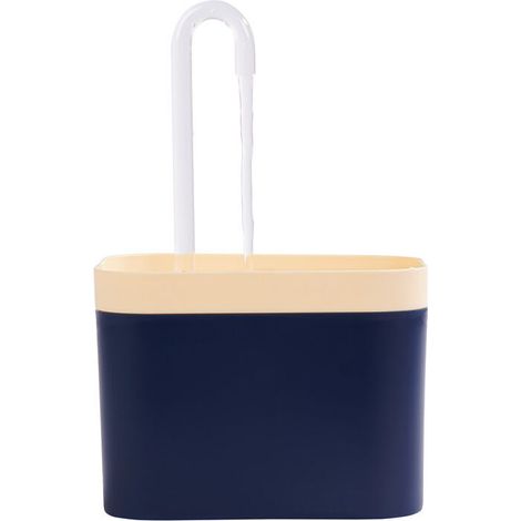 Cat Water Fountain Automatic Filter USB Electric Mute Cat Drinker Bowl 1.5L Recirculating Filter Drinker for Cats Pet Water Dispenser Dark Blue (1/3)