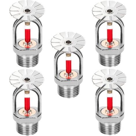 Lot de 5 arroseurs suspendus 3/4" - Jet vers le bas à 155°, faisceau à 68°, pour l'irrigation des maisons et des bâtiments (1/5)