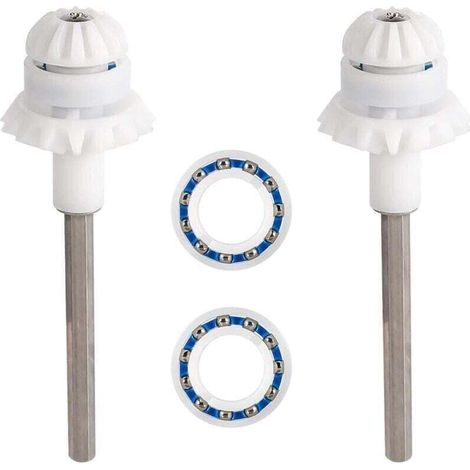 2-teiliger Poolreiniger für MX8, MX8EL, MX6, MX6EL Elite, XU, Zubehör, Focus-Antriebswelle, Ersatzteil für Zodiac-Poolreiniger, mit Motorradlager – KZQ