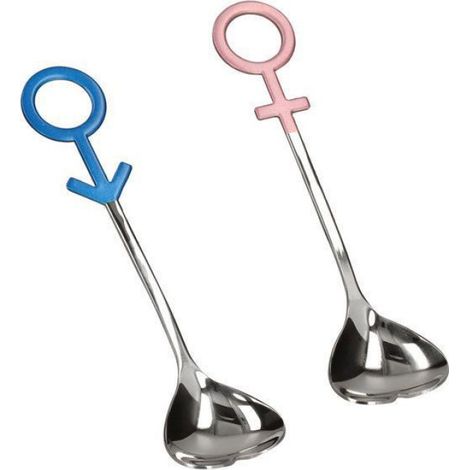 Cuillère innovante en forme de cœur pour couple, en acier inoxydable 304, pour cuisine, maison, restaurant, bleu, rose, argen Femeo (1/5)