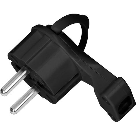 ORNO AE-13253 Spina Angolare 16A Uni-Schuko (nero)