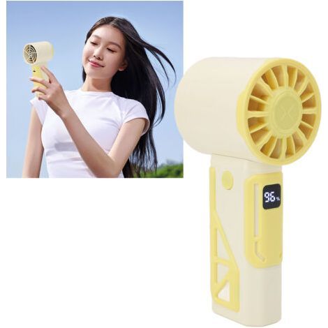 Tragbarer, leiser Mini-USB-Ventilator mit hoher Windgeschwindigkeit, wiederaufladbar - (1/5)