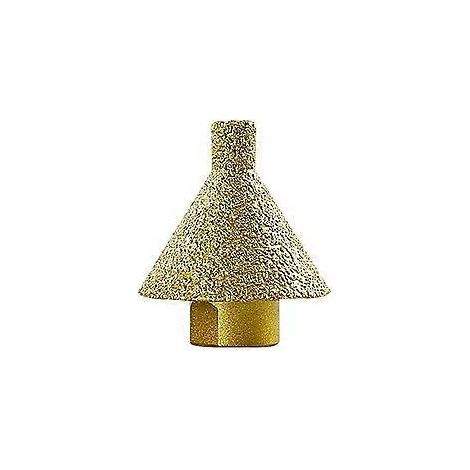 Mèche diamantée M10 pour chanfreiner, percer, aléser et polir les carreaux de porcelaine et le marbre (45 mm) (1/5)