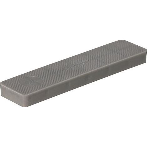 Cales d'espacement SILISTO®, Classic 100x24x8 gris Cond. : 1000