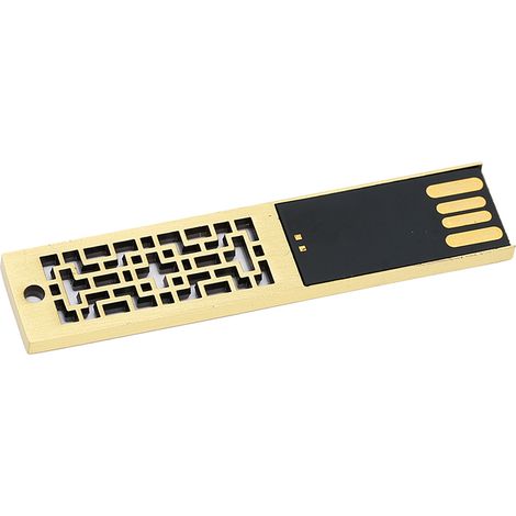 Clé USB 2.0 portable et étanche en métal, 64 Go, pour le transfert et le partage de données. (1/5)