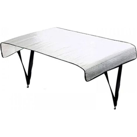 Housse Pour Climatiseur - Film Aluminium Impermeable Anti Poussiere Anti Soleil - Pour Unite Exterieure De Climatisation - 95 X 46 Cm - 1 Piece (1/4)