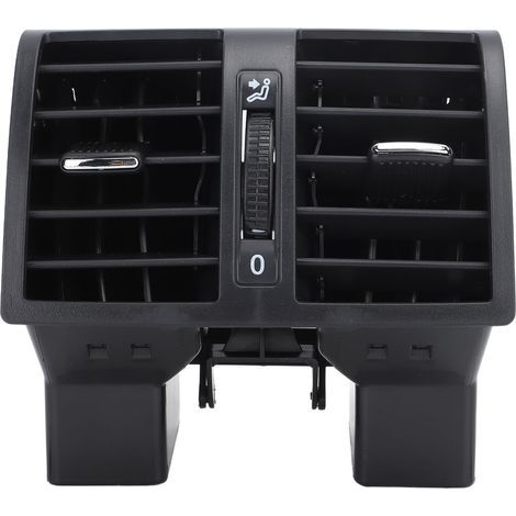 Bocchetta di ventilazione centrale posteriore per climatizzatore auto 1TD819203, nera, per Caddy dal 2004 al 2015 (1/5)