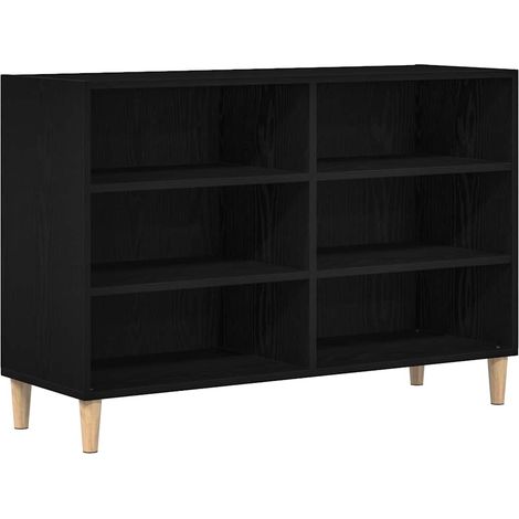 Maison Exclusive - Buffet Chêne noir 103,5 x 35 x 70 cm Bois d'ingénierie (1/5)