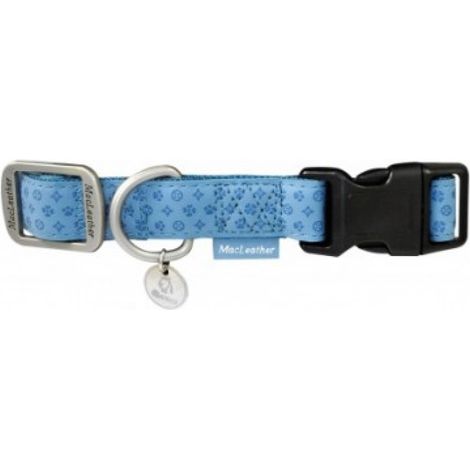Mac Lederblau-Kragen 25 mm x 48-70 cm