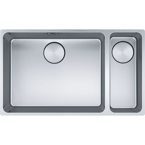 Evier Franke Mythos Inox MYX160-50-16 - Inox Lisse - Vidage : Manuel (1/5)