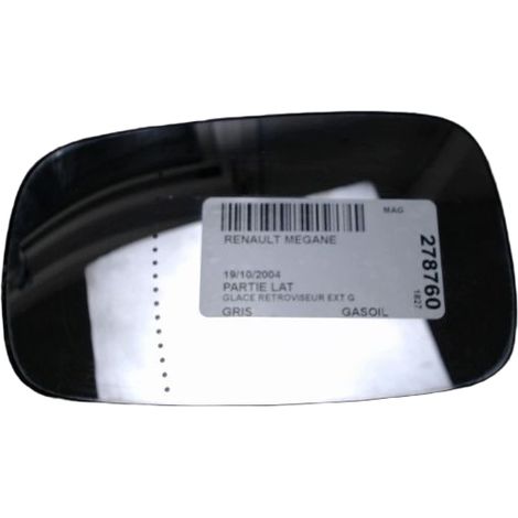 [PRODUIT D'OCCASION] Glace Retroviseur Exterieur G RENAULT Megane ♻️ Ref Oe. 7701054752 - Garantie à vie (1/3)