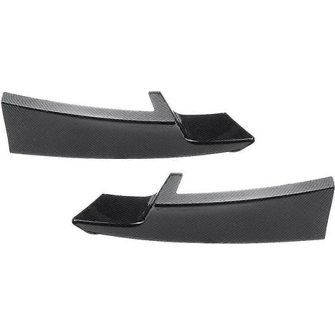 Nebelscheinwerferabdeckung, Frontsplitter und Canards für BMW F30 F31 F35 M Sport 320i 325i 328i 335i (2012–2019) – Frontstoßstangenlippe in Carbon-Optik