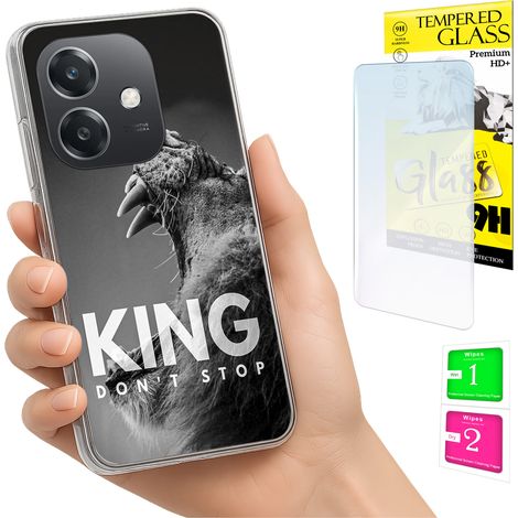 Funda para Oppo A40 / A40m / A60 5G con cubierta para foto y tapa trasera de cristal 9H. (1/5)