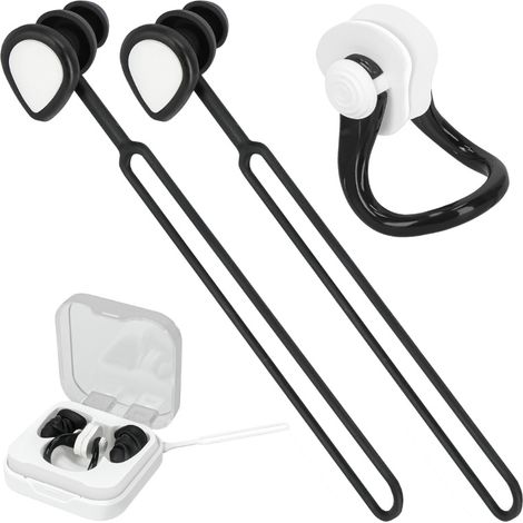 Tapones para oídos y nariz para agua de piscina - juego Z02