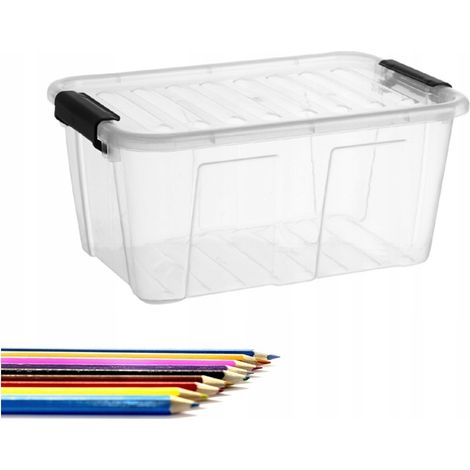 Contenitore con coperchio 8,0 l trasparente PLAST TEAM (1/5)