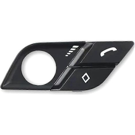Bouton multifonctions au volant pour réglage du volume et commande téléphonique, compatible Porsche Cayenne 2015-2016 et Macan 2014- (côté gauche). (1/5)
