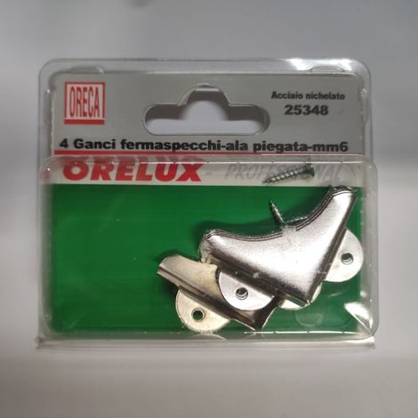 ORECA - FERMASPECCHI CON ALA PIEGATA 54MM 4PZ