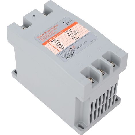 Convertisseur phase industriel numérique précis – Monophasé vers triphasé multifonction machines, électricité (1/5)