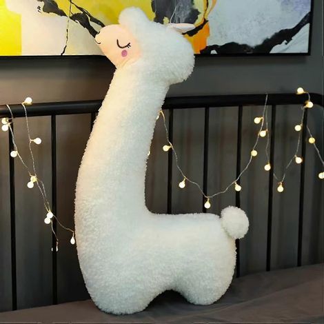 75 cm großes Plüschlama, 15 % praller, beschwert und weich – das ideale Alpaka-Geschenk (1/5)