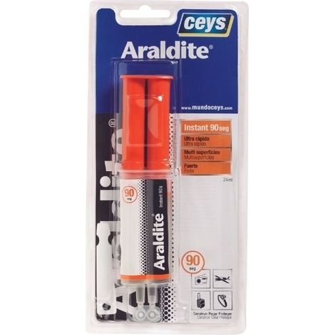 ARALDIT RAPIDO 90 SEGUNDOS JERINGA 24ML - CEYS (1/4)