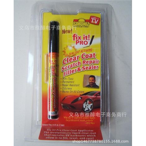Stylo de réparation de peinture automobile, résistant aux rayures, à l'huile et à la corrosion, portable. Idéal pour les automobiles.