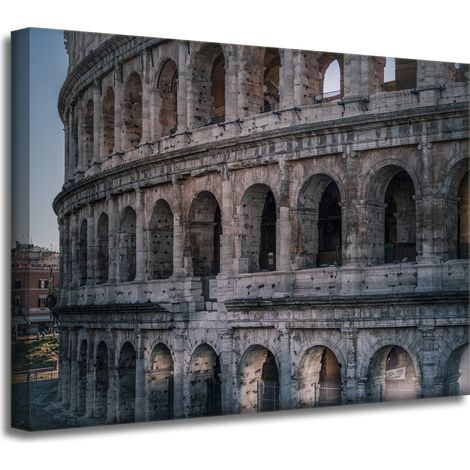 Leinwanddruck Architektur des Kolosseums in Rom 40x30