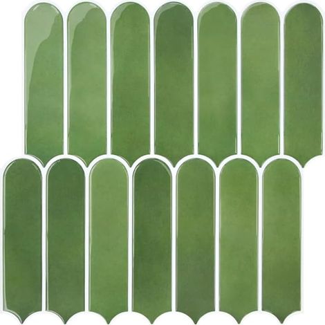 épais Credence Adhesive pour Cuisine Vert (1/5)