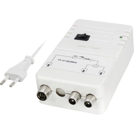 Maxtrack FP8ARL Amplificatore multibanda TV, FM, DAB+ 25 dB (1/5)