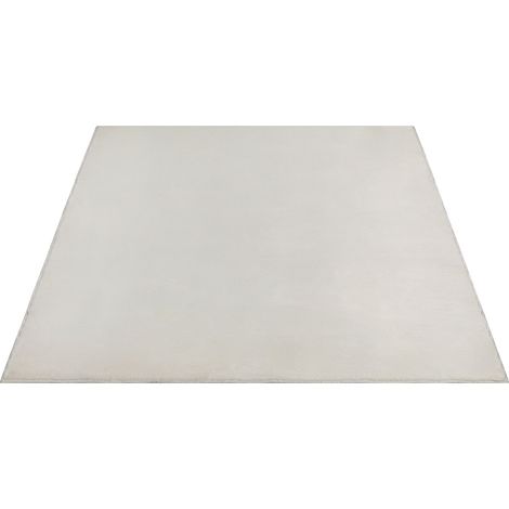 FLOORNOVO Hochflor Teppich Beige einfarbig - 200 x 140 cm - Besonders Weicher Teppich Wohnzimmer & Badezimmerteppich - Pflegeleicht - vielseitig einsetzbar im Innenbereich (1/2)