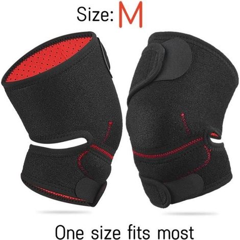 Kniebandage mit Kompression, Knieschutz, Sport-Kniebandage, verstellbare Kniestütze, bei Arthrose, Kniescheibenproblemen, Bänderverletzungen, Laufen (1/4)
