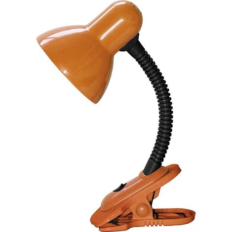 Lampada bimbi a clip arancione E27 Dennis 4258 Rabalux (1/3)
