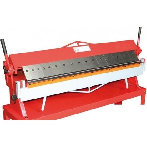 Holzmann – Plieuse manuelle pour tôle 1220mm – Max. épaisseur 1,5mm – Angle de flexion 0 à 135° – Construction solide pour précision maximale