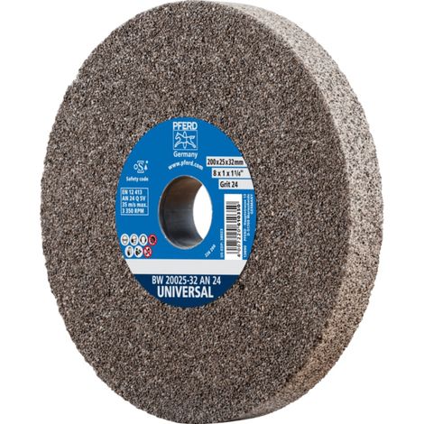 PFERD TOOLS Schleifbockscheibe Ø 200x25 mm Bohrung-Ø 51 mm A24 für universelle Schleifaufgaben (1/5)