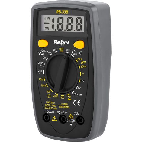 Rebel Tools RB-33B Multimeter (1/5)