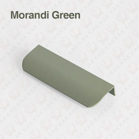 (Vert, 250 mm de long) Poignées de meuble dissimulées, poignées de porte de meuble, quincaillerie pour poignées de meubles.