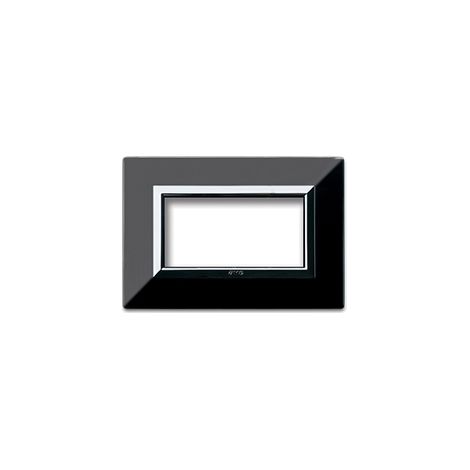 Placca Zama44 Nero Assoluto 4M AVE 44P94NAL