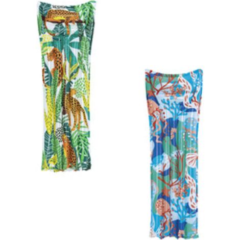 MATERASSINO MARE FASHION CORAL/JUNGLE 44033 - 1 pezzo
