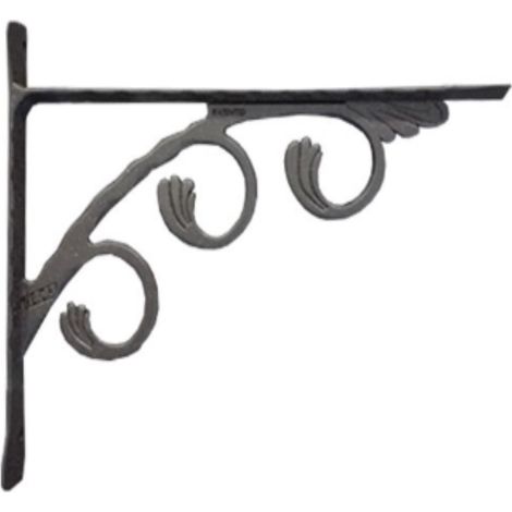 VECA - REGGIMENSOLA LINEA ANTIQUA IN ZAMA 12CM - COLORE NERO MICACEO