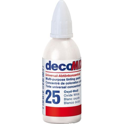 Decotric Abtönkonzentrat 20 ml weiß Abtönfarbe