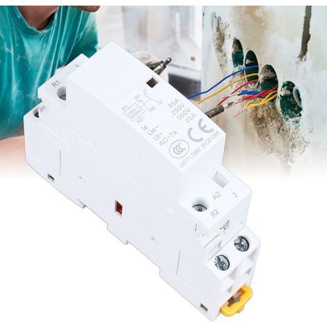Contacteur miniature modulaire SCH8 pour usage domestique (1/5)
