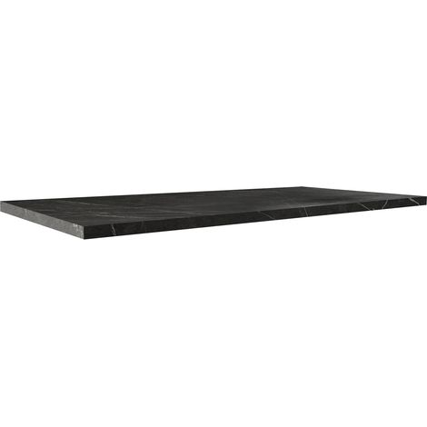 Zimbabwe - Ripiano per tavolo da pranzo 220x100x5 cm / Marmo scuro (1/5)