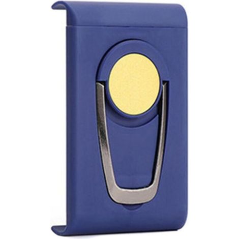 Verstellbare, universelle magnetische Handyhalterung mit drehbarem Saugnapffuß, blau, für Auto, Zuhause und Büro. (1/5)