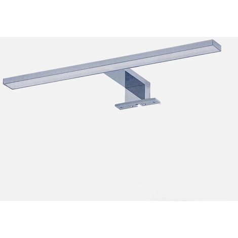 Applique Murale Salle de Bain 9W IP44 - Blanc Froid  / Gris - SILUMEN